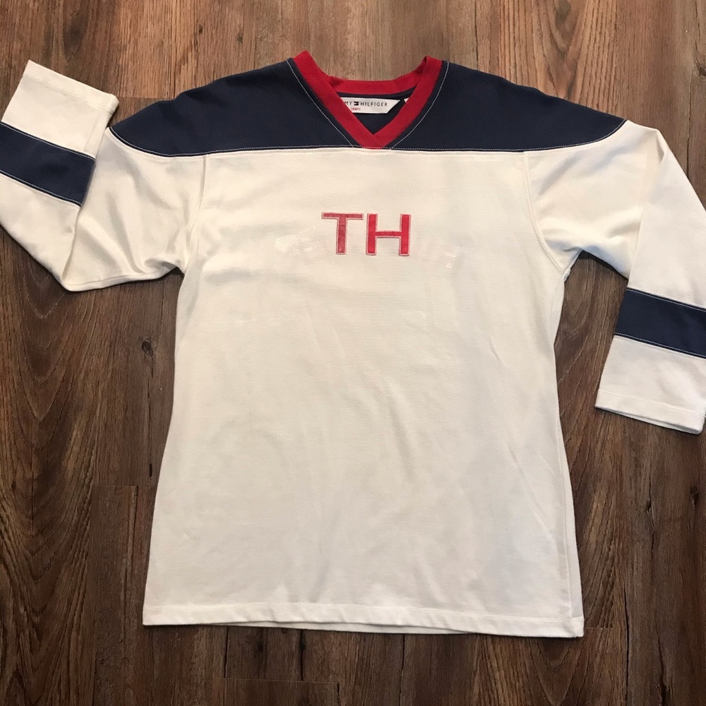 Tommy Hilfiger Color Block Statement Shirt - Small